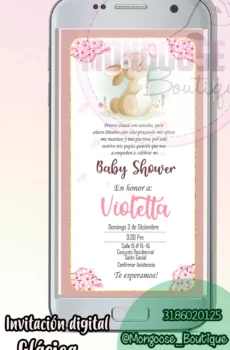 Imagen - Baby Shower Niña Coneja