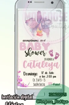 Imagen - Baby Shower Niña Cataleya