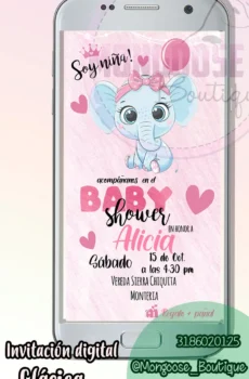 Imagen - Baby Shower Niña Elefantita