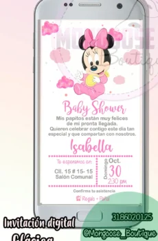 Imagen - Baby Shower Niña Minnie