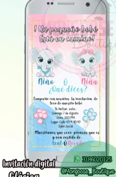 Imagen - Revelación de Genero Elefantes