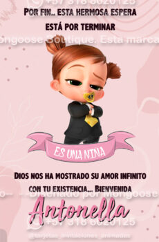 Video - Baby Shower Niña Jefecita 2